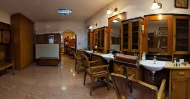Pogled v Juvančev salon (foto: Vasja Marinč)