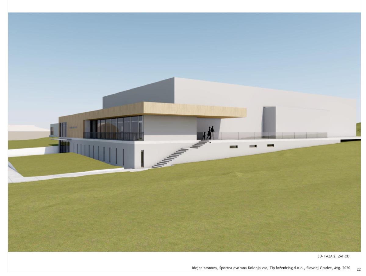 Idejna zasnova projekta preureditve POŠ Dolenja vas