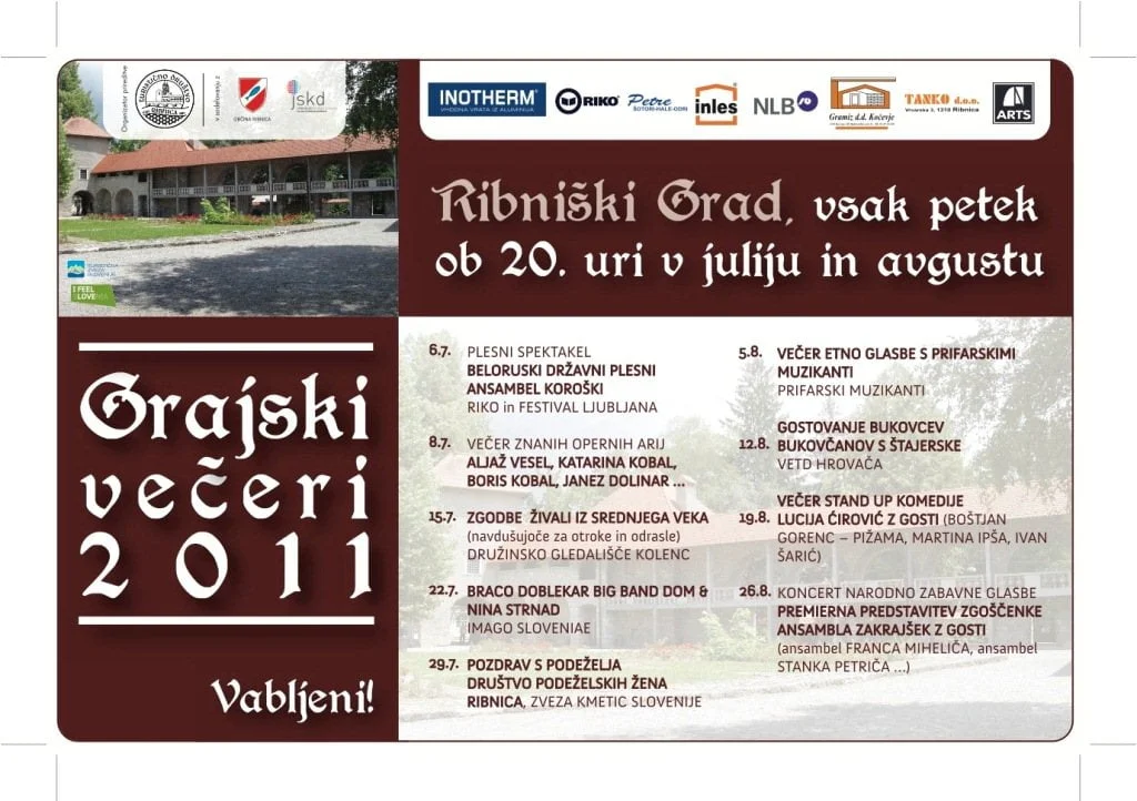 Grajski večeri 2011